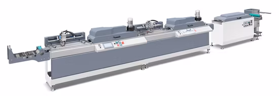 Jdz-2001 Stainless Steel Conveyor Belt Silk Screen Label Printing Machine for Lanyard, Cotton Tape, Textiles, Grosgrain Ribbon Label