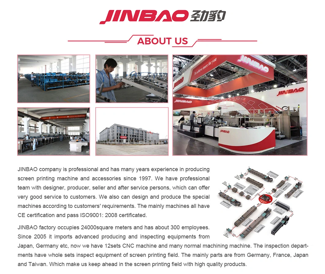 Factory Direct Sale Textile Screen Printing Price Machine Jb-1020 (100X70cm) &amp; Screen Printer