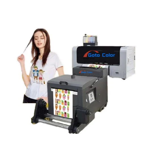 DTG Dtf Printer Direct to Garment Pet Film Printer Automatic Digital T Shirt Printing Machine 220V for Cloth