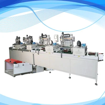 Fully Automatic Roll to Roll Textile Satin Label Screen Printing Machine for Cotton, Seat Belt, Elastic, Twill Tape