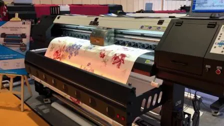 1.8m Large Format Dye Sublimation Textile Fabric Heat Transfer Printer Printing Machine Price