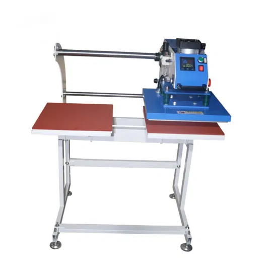 T Shirt Logo Printing Double Worktable Textile Heat Press Transfer Machine for Marking DIY Clothes